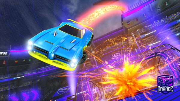 A Rocket League car design from 1234capy