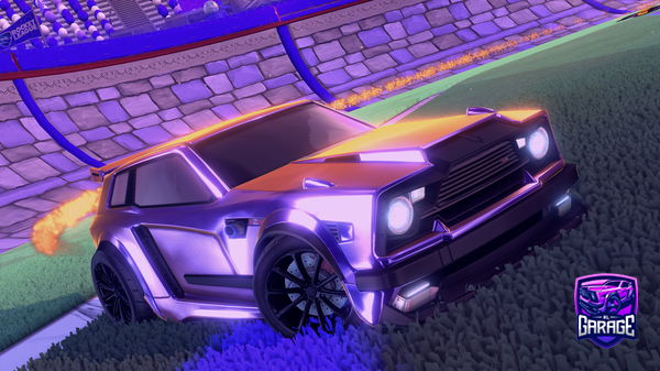 A Rocket League car design from Fernandess13