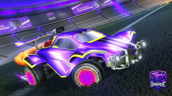 A Rocket League car design from ProTrader3838