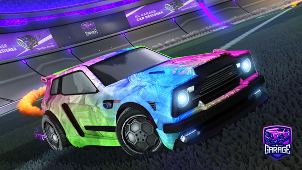 A Rocket League car design from GreedyPig9707