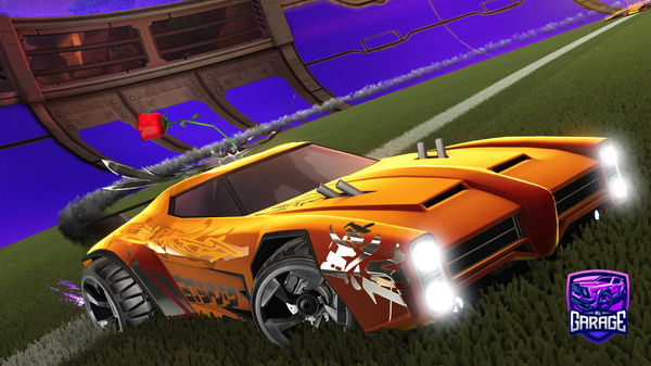 A Rocket League car design from TheForestGreenDino