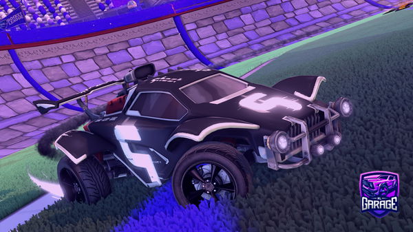 A Rocket League car design from alvaroislit