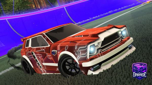 A Rocket League car design from Gio-matrixYT