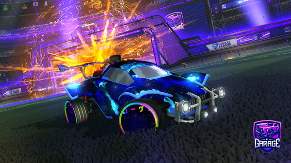 A Rocket League car design from Eltaf