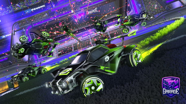 A Rocket League car design from BajanAmerican_YT