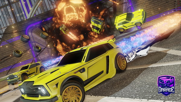 A Rocket League car design from xserio_YT