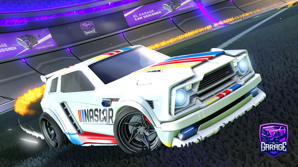 A Rocket League car design from ItsBiscuit