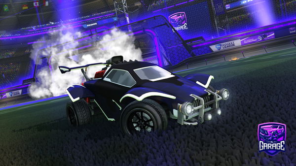 A Rocket League car design from pulse_Neno