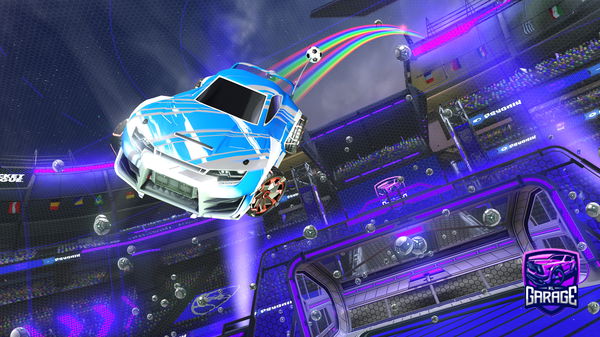 A Rocket League car design from BrittleQuasar87