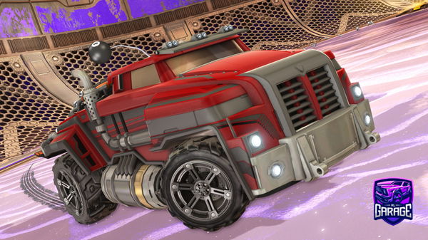 A Rocket League car design from Lesserevol