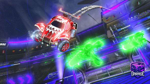 A Rocket League car design from gugyfld