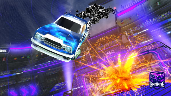 A Rocket League car design from Jve2390
