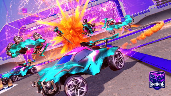 A Rocket League car design from DrTaco27