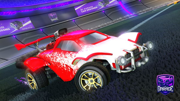 A Rocket League car design from FuzzyPotato7824