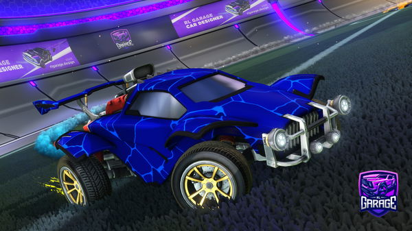 A Rocket League car design from kiwii__