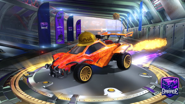 A Rocket League car design from Ssshadow60