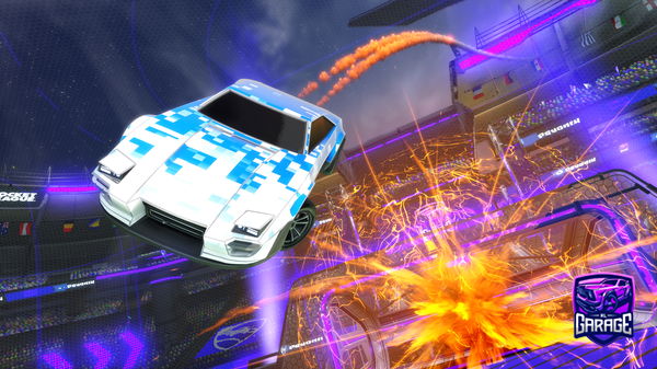 A Rocket League car design from Cayden693