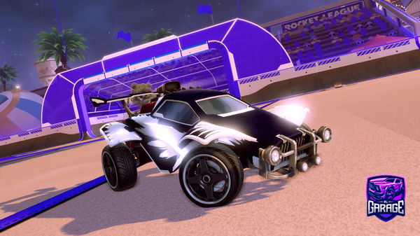 A Rocket League car design from ItsRuflls