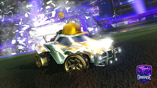 A Rocket League car design from XXAK747XX