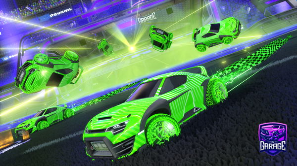 A Rocket League car design from SimplySeal