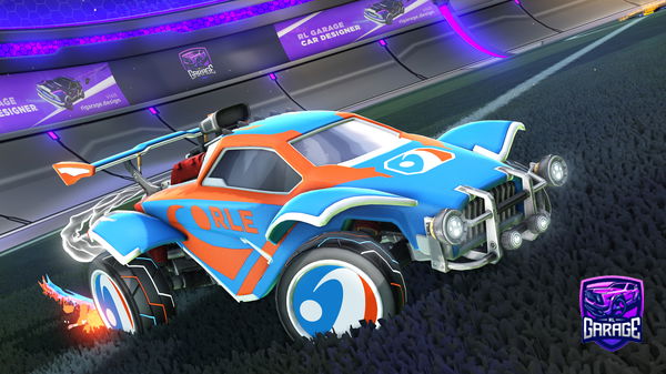 A Rocket League car design from DesignsByPanda