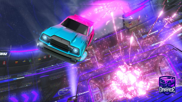 A Rocket League car design from VISION_hoTsam07