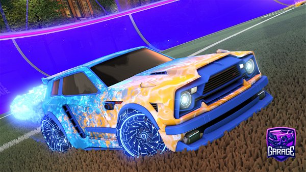 A Rocket League car design from pipeliner_19