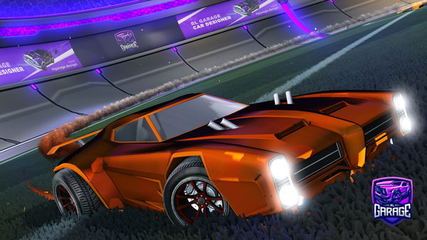 A Rocket League car design from ItsBiscuit