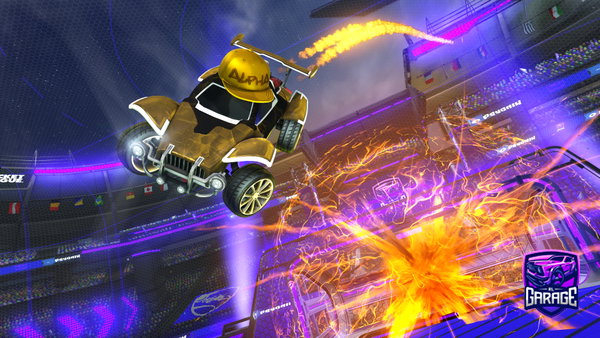 A Rocket League car design from S0uS0u