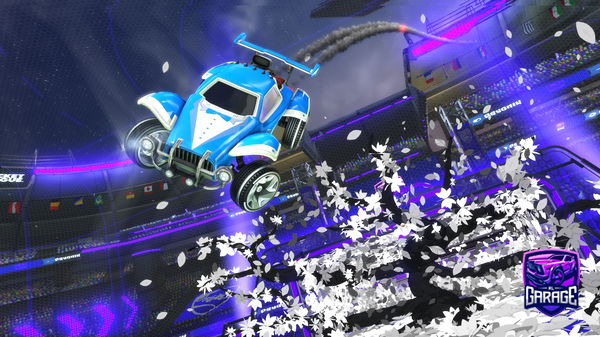 A Rocket League car design from Flws_shaun