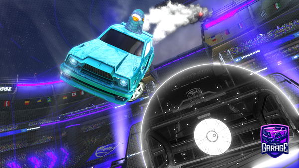 A Rocket League car design from Ben12-oSu