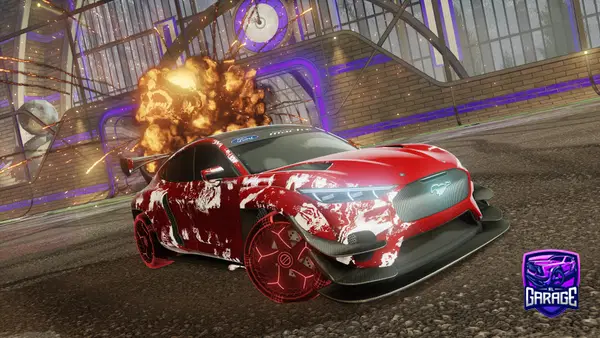 A Rocket League car design from Name47