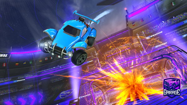 A Rocket League car design from Z_ksa