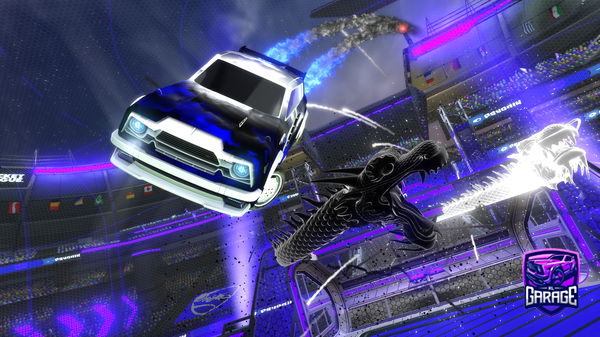 A Rocket League car design from Dominik5230