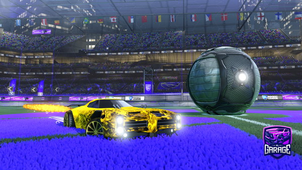 A Rocket League car design from Onix13