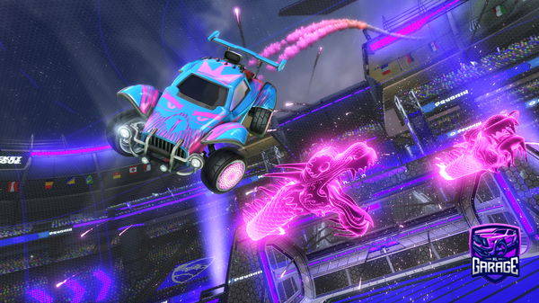 A Rocket League car design from Leegeaux