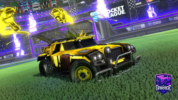 A Rocket League car design from Durkan_Ezily