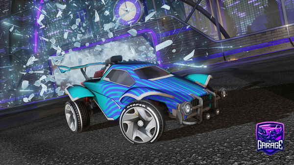 A Rocket League car design from udog