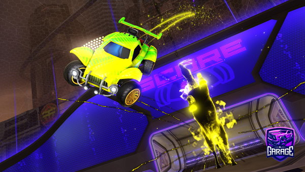 A Rocket League car design from TrulyAspa