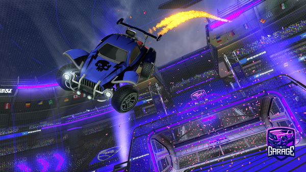 A Rocket League car design from Hey4093