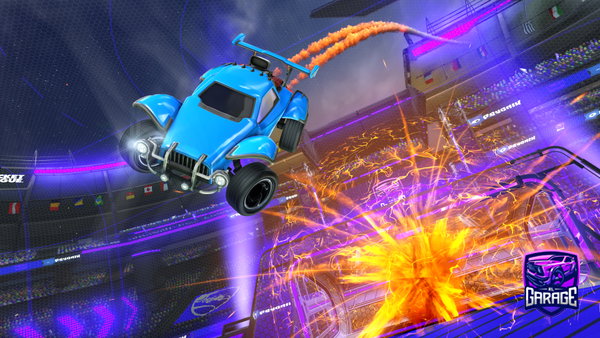 A Rocket League car design from Vmierts