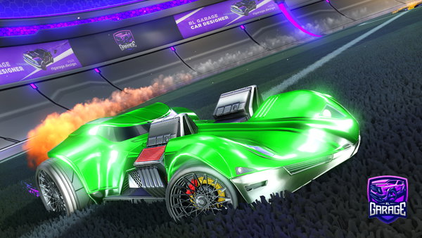 A Rocket League car design from ALEKKER14