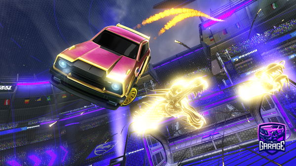 A Rocket League car design from Olikobe