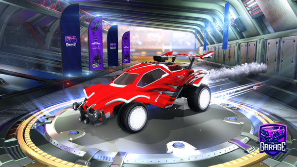 A Rocket League car design from trashton89