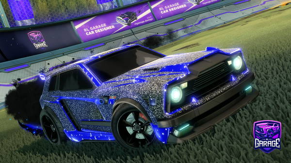 A Rocket League car design from rainilex