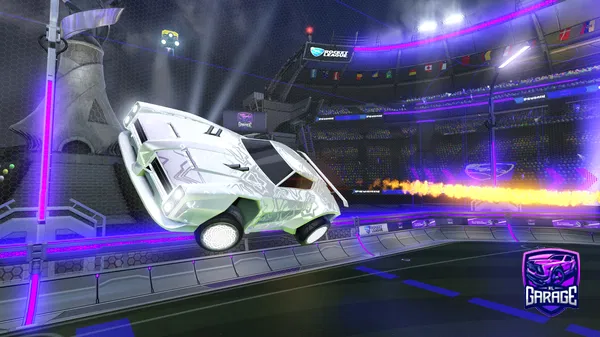 A Rocket League car design from Wesok