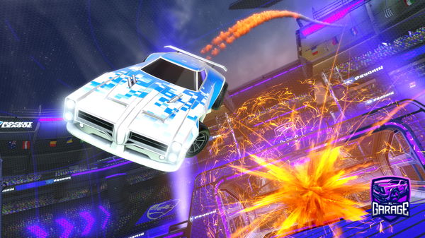 A Rocket League car design from ZombieChicken92