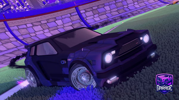 A Rocket League car design from joaogamerdbr
