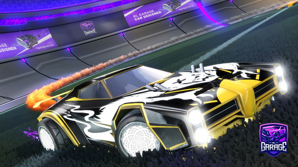 A Rocket League car design from Cxrdinal_YT