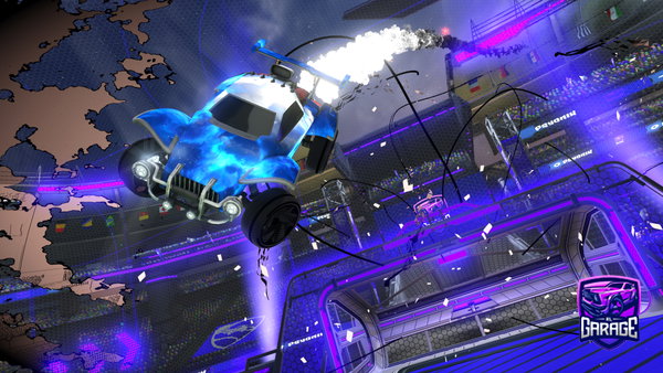 A Rocket League car design from vulpine_thunder